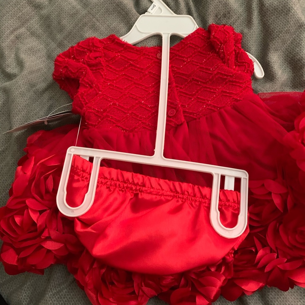 Red Flower Dress